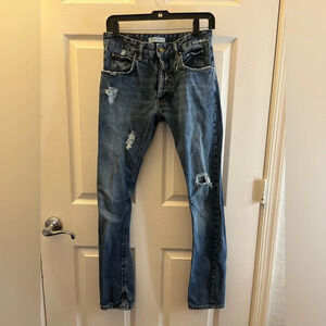 Pierre Balmain Men’s Distressed  Jean